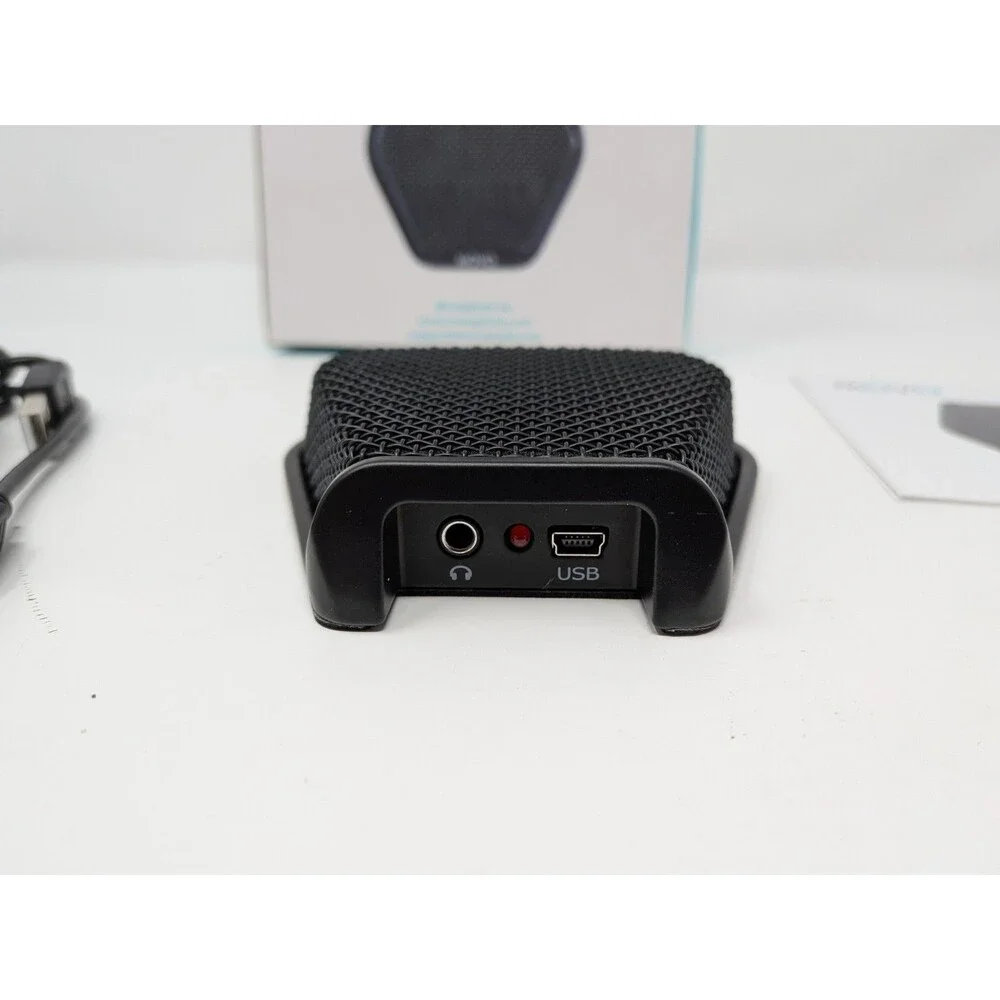Movo MC1000 USB Conference Microphone 180° 20ft Pickup Zoom Teams Plug Play